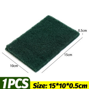 จานกำจัดสนิมได้สองด้านตัดผ้าทำความสะอาด20ชิ้นเครื่องครัวอเนกประสงค์แผ่นขัดถูแข็งแรงอุปกรณ์ทำความสะอาด