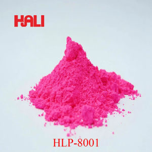 2024ขายเม็ดสีเรืองแสงสีชมพูผงเรืองแสงนีออนสี1ล็อต = 100กรัม HLP-8001สีชมพูจัดส่งฟรี
