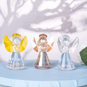 CHUNE066 งานฝีมืองานประดิษฐ์ ตุ๊กตาเทวดาผู้พิทักษ์ ของขวัญสำหรับเด็ก สะสมได้ รูปปั้นนางฟ้าคริสตัล การแจกของรางวัลในงานแต่งงาน สร้างสรรค์และสร้างสรรค์ เครื่องประดับโต๊ะโต๊ะ ห้องนั่งเล่นในห้องนั่งเล่น