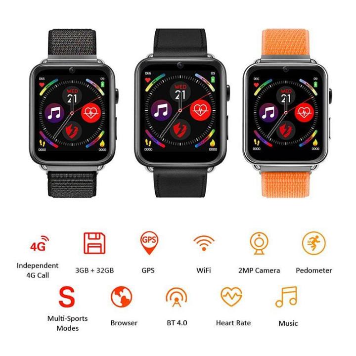 LEMFO LEM10 4G Smart Watch Android Inch 360*320 Screen