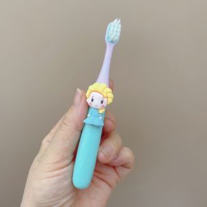 5/1PCS Sikat Gigi Bayi / Anak 2-6 Tahun Disney Princess Bulu Halus Lembut + Tutup Training Tooth Brush