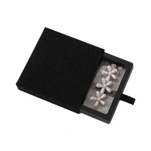 Color Plastic Suspended Floating Display Cases Earring Gems Rings Storage PE Membrane Stand Drawer Box