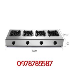 Bếp gas 4-6 lò chuyên dùng nấu mỳ cay cơm niêu bánh xèo - Bếp ga 6 cửa - Bếp ga 6 họng