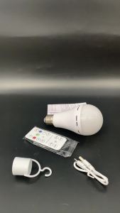 Rechargeable Light Bulbs With Remote Dimmable E27 USB 3 Color Wireless Portable Emergency Built Battery Hanging Energy-Saving High-Power Super Bright Poweul Bulb