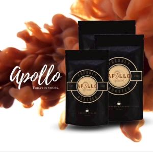 100G Apollo Premium: Freshly roasted ground coffee (cultivated in the highlands) Freshly picked beans Coffea arabica Coffea liberica Enjoy discounts and free shipping SPEND MORE SAVE MORE Perfect for your coffee maker and press