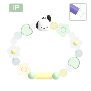 (2in1) Kabel Data Isi Gelang Type C /iPhone Usb Kabel Gelang Kurimo Pochacco Kabel Data & Gelang Girly Kabel Gelang Pasangan Portabel Gaya Sanrio