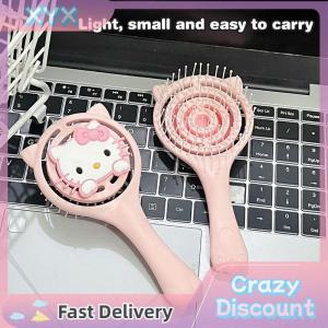 【BUY 1 TAKE 1】 Kawaii Pink Hello Kitty Air Cushion Comb Sanrio Kt Cat Long Hair Curling Fluffy Air Bag Comb Head Massage Comb