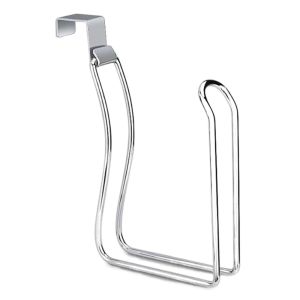 DJDK Wall Mounted Toilet Roll Paper Holder Hanging Punch-free Roll Paper Hanger Napkin Dispenser Creative Paper Towel Organizer Home