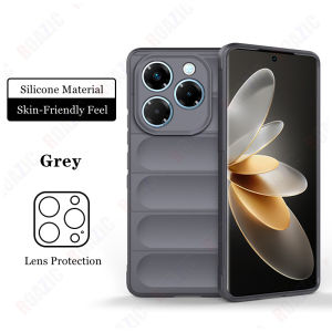 ROAZIC for infinix Note 40X 5G Luxury Phone Case Full Cover Casing Silicone Shockproof Anti-fingerprint Back Cover HD02