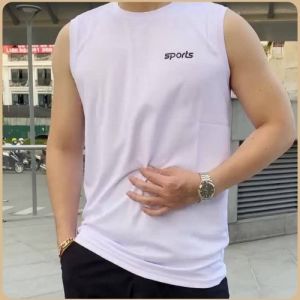 Áo Thun Ba Lỗ Thể Thao Nam Sports Form Rộng Sát Nách Vải Co Giãn 4 Chiều Adam_fashion