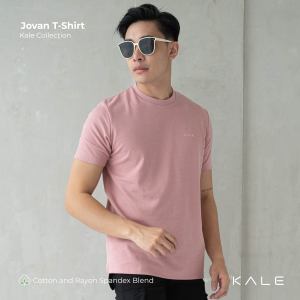 Kale Jovan T-shirt Basic Asian Fit | Pink