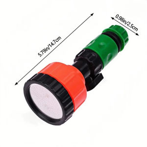 Nozzle 2000 Hole Watering Can Cactus Watering Can With On/Off Valve Quick Connector Soft Watering Plants Vegetables Pistol Semburan Pemercik