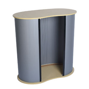 เคาเตอร์ต้อนรับไซส์มินิ Counter Bar โต๊ะเค้าเตอร์ โต๊ะบูธ เคาน์เตอร์แสดงสิ้นค้า เคาน์เตอร์  โต๊ะแสดงสิ้นค้า โต๊ะออกบูธ