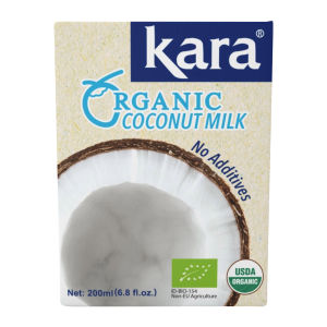 Kara Organic Coconut Milk With No Additives 200ML Coconut Milk