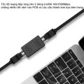 Đầu nối cáp mạng RJ45 Cat5 Cat6 Giagabit - Cục nối và khuếch đại dây mang LAN cổng RJ45. 