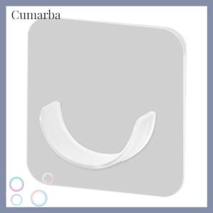 [Cumarba] Strong Curtain Rod Bracket Holder Hooks For Wall Adhesive Bathroom Shower Rod Tension Retainer No Drilling Stick For Closet