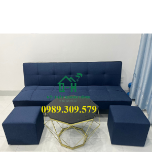 BỘ BÀN GHẾ SOFA BED - BỘ BÀN TRÀ PHÒNG KHÁCH CAO CẤP- SOFA KÉO RA THÀNH GIƯỜNG