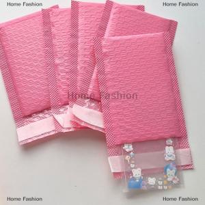 [COD] Home Fashion 10pcs/Pack Pink Purple Bubble Bag Thicked Express Package Bag Self Adhesive Courier Shipping Mailers Sticker Holder
