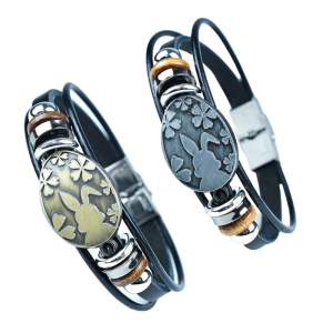 สายข้อมือถักไข่กระต่ายอีสเตอร์ทำด้วยมือด้วยโซ่พันข้อมืองานสานเก๋ไก๋โทนสีวินเทจที่ไม่ซ้ำใครสำหรับโอกาสเทศกาล