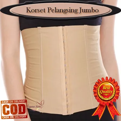 Korset Pelangsing JUMBO 901B-Stagen Pengecil Perut Pengait Kawat-Korset Ibu Melahirkan-Vegasus Store