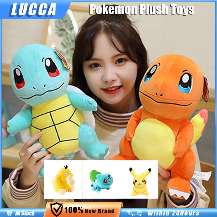 5Styles Pokemon Plush Toys Psyduck Pikachu Stuffed Toy Doll for Kids 2025cm Original Takara