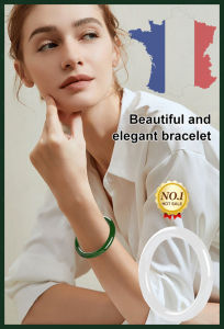 bungee Womens Bracelet Rough Glass Fake Round Bracelet Violet Pith Tinker Bell Bracelet