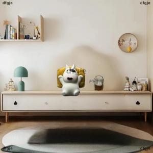 [COD] dfgje 1 Set Adorable Dashboard Figurine With Relaxed Pose Bull Terrier Car Interior Accessories Auto Ornament For Model 3