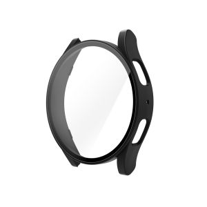 For Samsung Galaxy Watch 6 44mm 40mm Case Tempered Glass film PC Case Screen Protection Cover