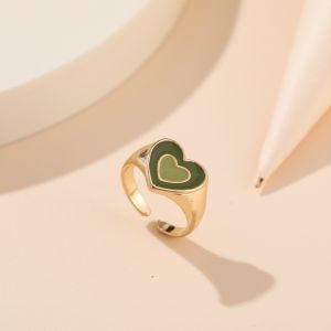 COD🔥 Korea Cincin cinta fashion wanita Aksesoris Pasangan Cinta Adjustable [Ready Stock]