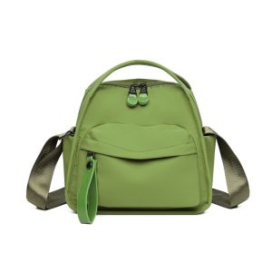 CRNGW Waterproof Women Crossbody  Bag Solid Color Large Capacity Commuting Bag Multi-Purpose Hand-held Single Shoulder Bag Women