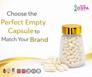 1000pcs Size 0 Pearl White Color- OSPA High Quality Empty Gelatin Capsule