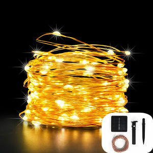 【BUY 1 TAKE 1】Solar Christmas light Plug Icicle Light Fairy String Lights Eaves Decor with for Outdoor Curtain Wedding Decor