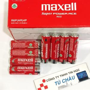 Pin AA Maxell AA 1.5V (AA / 1.5V / R6P(AR)4P / SUM-3) Chính hãng / Hộp 20 Cặp (40 Viên)