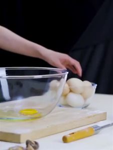 Dailyhome Glass Mixing Bowl Borosilicate Glass Serving Salad Bowls for Kitchen Baking