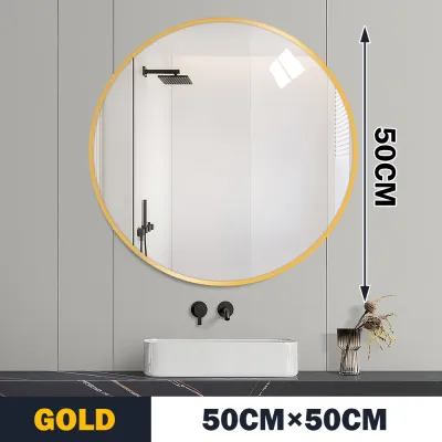 Bathroom Mirror Round Decorative Mirror Wall Mirror Dressing Makeup Mirror