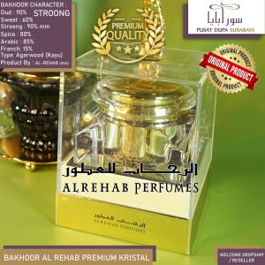 Bakhoor/buhur/bakhor/dupa/menyan/Gahru/ Al Rehab Premium Luxury Mewah Made in Kingdom Saudi Arabia Limited Edition