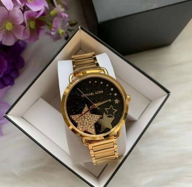 Michael kors flower clearance watch