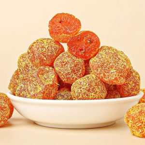 Licorice kumquat for relieving cough and reducing phlegm Licorice kumquat rock sugar kumquat dried and refreshing small kumquat preserved ready-to-eat candied fruit 250g