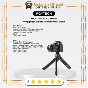 PGYTECH MANTISPOD 2.0 Tripod Vlogging Camera Professional DSLR