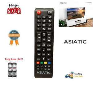Remote Điều khiển tivi Asiatic hàng chính hãng theo TV 100% Tặng kèm Pin