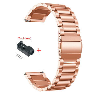 Dây đeo bằng thép không gỉ cho đồng hồ thông minh Amazfit Active Max vòng đeo tay bằng kim loại