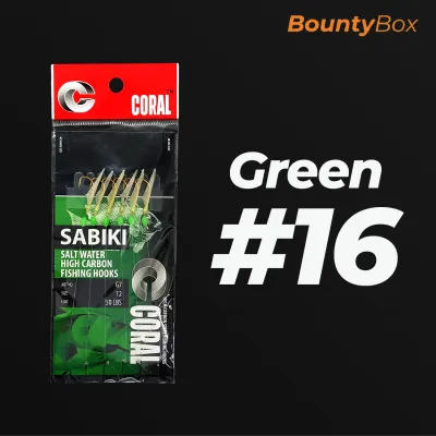 SevenDays Sabiki Rig Size #6 - #16 Fishing Hook Apollo Apolo Pancing Dasar Bottom Laut Saltwater Luminous Umpan Ikan