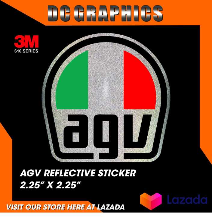 AGV Logo Decal Sponsor | 3D CAD Model Library | GrabCAD