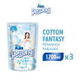 [Paket isi 3] SOKLIN Pewangi Pakaian Cotton Fantasy 1700 ml. 