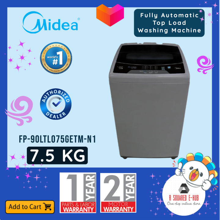 midea 7.5 kg fully automatic