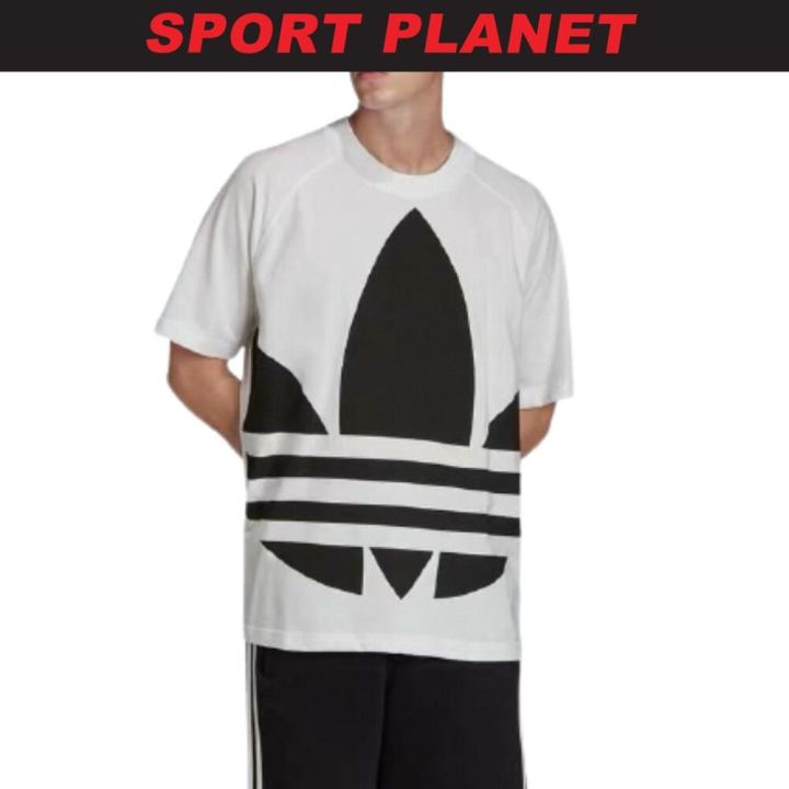 Adidas big hot sale trefoil shirt