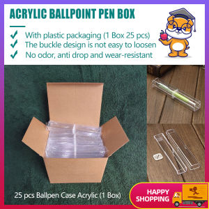 25 pcs Ballpen Case Acrylic (1 Box) for Giveaways