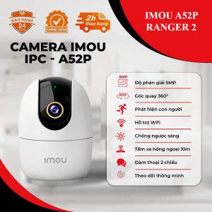 Camera WiFi Trong Nhà IMOU A32EP/A52P 3MP/5MP 3K Siêu Nét Xoay 360 Độ - Hàng Chính Hãng Bảo Hành 24 Tháng.