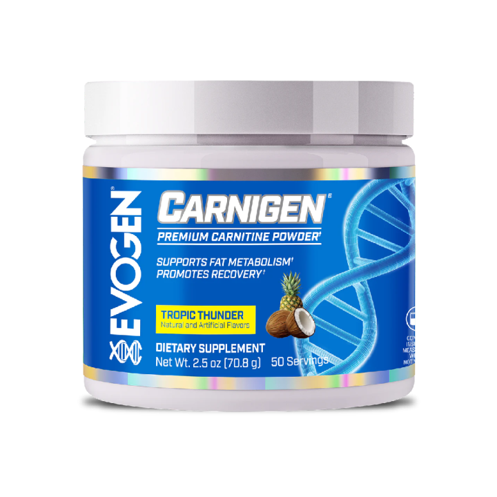l carnitine powder in singapore Evogen Carnigen - Stimulant-Free L-Carnitine Supplement Matrix with Acetyl -Carnitine Supports Fat Metabolism, Promotes Recovery 50 Servings blend_longevity BPC 157 and TB500 the tropical essence of QTY:135-Day Supply