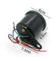 E&M Universal Motorcycle Tachometer LED Screen DC 12V Meter Gauge 1000 RPM 13K Speedometer for Honda Yamaha Suzuki. 
